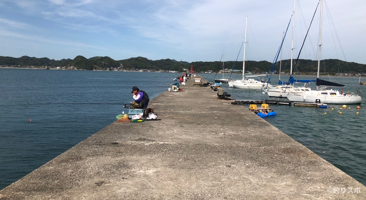 富浦新港釣り場
